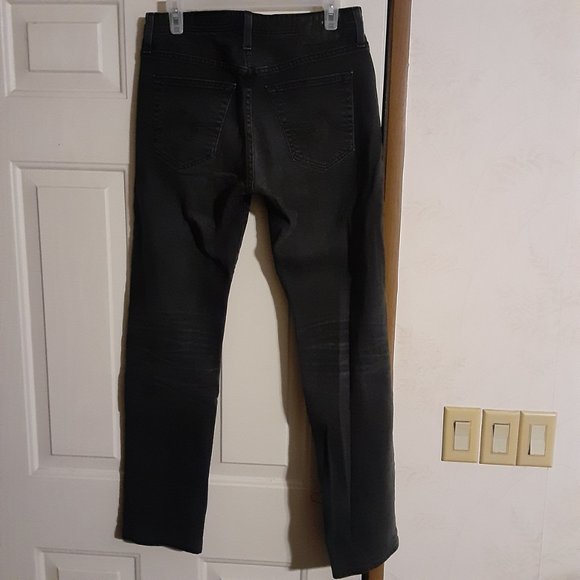 AG-ED Denim Women's The Graduate Tailored Leg Black Jeans Size 30R - Picture 6 of 10